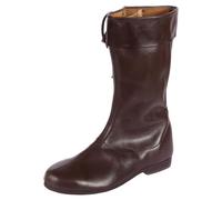 Long Brown Leather-Shoe lace Mittelalterstiefel Medieval Painted Brown Size: 10