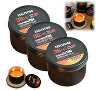 Long-Burning Emergency Candle (3 Wicks) - 36-Hour Survival Kit in Tin Box for Blackout, Winter Storm, Camping, and Power Outages Essentials,Long Burning Survival Kit in Tin Box