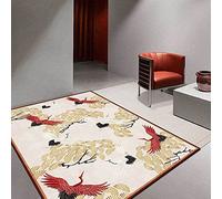 Long carpet runner Hallways 40X120cmRed flying crane Kitchen Rugs Non-slip Mat Comfort Mats All-Purpose Floor Mats For Bathroom or Workstations