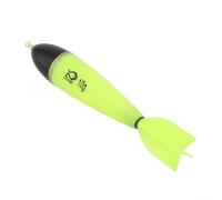 Long Cast LED Rocket Fishing Float Featuring Built In Light and Heavy Duty Swivel for Optimal Fishing Results (10g)