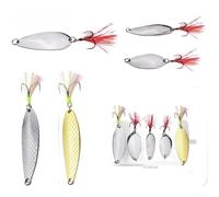 Long Cast Metal Bait 5pcs Stable Swim for bass Trout Long Cast | Lifelike swimming action, mirror-grade finish, zinc alloy body, long-range casting, ideal for bass perch