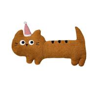 Long Cat Pillow, Soft Animal Plush, Cute Hugging Toy, Cuddly Kitten Design, Stuffed Pillow for Kids, Girls, Boys, Christmas Decorations, Bedroom Decor, Naptime Comfort