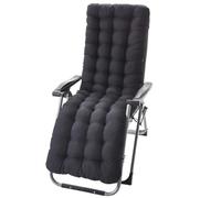 Long Chair Cush table Replacement Mat for Patio Bench Portable & Foldable Ideal for Camping Garden Indoor & Outdoor Relaxat (Navy Blue 110 x 40 cm)