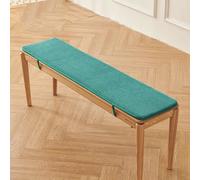 Long Chair Cushion Washable Non-Slip Seat Pad for Window Sill Bench Porch Dining Patio Sofa Furniture (160x45x1.5 cm Dark Green)