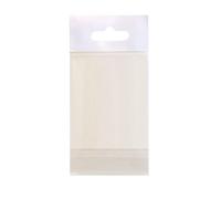 Long Clear Packaging Bags with Hang hole 300PCS Resealable Self Sealing Hanging Bags for Packaging Gifts Keychain Jewelry Earring Necklace (white 300pcs-4.7x10.2in)