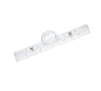 Long Clip Transparent Acrylic Paper Clamp Document Display File Holder Office File Paper Organizer Photo Display