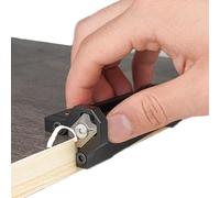 LONG COO Modern Industrial Woodworking Planer, Aluminium Body & Blade, 2mm Cutting Width, Includes R1, R2, R3 Blades