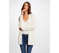 Long Cosy Knit Cardigan Ivory