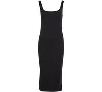Urban Classics - Ladies Basic Long Cotton Jersey Black - Dress - black - L - 95% Cotton, 5% Elastane,Jersey L