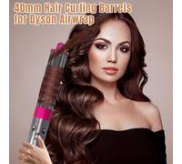 Long Curl Barrel Attachment For Dyson Airwrap Styler Hs05 Multifunctional Hair Curler & Roller Hair Dryer Accessories, 40mm/1.6in Hs01 (no Adapter