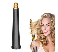 Long Curling Attachment for Dyson Airwrap HS01 HS05, 20-36 mm, Conical Design, Curling Barrels, Mounting Parts (Golden)