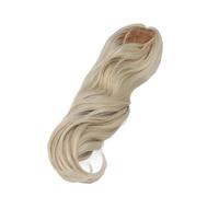 Long Curly Doll Wig, Soft Silk Material, Real Scalp Design for 1/3 Dolls with 22-23cm Head Circumference, Customizable Styles, Comfortable Wear (Milk Gold)
