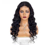 Long Curly Lace Front Wigs, 4 * 4 U Part Hd Lace Wig 20Inch/50Cm Human Hair For Black Women,50