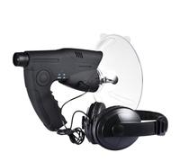Long Distance Listening Device | Parabolic Dish-Shaped Directional Microphone | Electronic Nature Observing And Listening Device Digital Device For Eavesdropping On Distant Spies