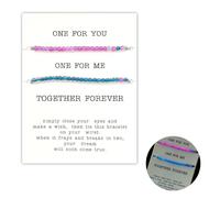 Long Distance Relationship Gifts for Couples Matching Bracelets for Boyfriend and Girlfriend I Love You Gifts for Her GF Birthday Gifts from BF Christmas Gifts for Husband and Wife Bracelet Sets