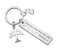 Long Distance Relationship Gifts for Him Her Keychain for Boyfriend | Long Distance Gifts Couple Birthday Christmas Gift for Boyfriend Girlfriend Anniversary Love Gift for Him Her I Miss You