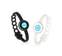 Long Distance Touch Bracelets, Light up & Vibration for Love - Pair of Couples Bracelets Long Distance Relationship Gifts for Girlfriend, Mother-Daughter, Sisters, Women's Fashion Smart Jewelry