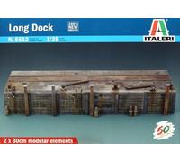 Long Dock Diorama - Pier Plastic Kit 1:35 Model ITALERI