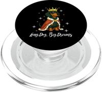 Long Dog Big Dreams Dachshund Dog Owner Puppy Dog Lover PopSockets PopGrip for MagSafe