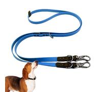 Long Dog Lead, Waterproof Training Pull Rope - Robust Running Lead for Large Dogs up to 220 Pounds, Ropes with 2 Metal Buckles for Hunting and Walking