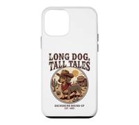 Long Dog, Tall Tales Dachshund Round Up Western Cowboy Case for iPhone 12 mini