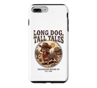 Long Dog, Tall Tales Dachshund Round Up Western Cowboy Case for iPhone 7 Plus/8 Plus