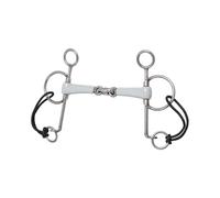 Long double jointed Pelham bit for horse Beris