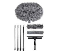 Long Duster for High Ceilings, 67 Inch Long Handled Duster, Extendable Extra for High Ceilings, Ceiling Dusting and Window Cleaning Kit, Cleaning Tool for House Wall Floor