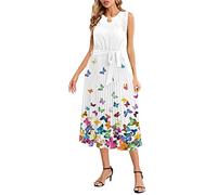 Long Evening Dresses for Women UK Size 22 Deals of The Day Ladies Lace Dresses Size 16 Knee Length Casual Dresses Ladies Daywear Casual Everyday Spring Summer Garden Party Holiday Celebrations