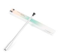 Long extendable cigarette holder in Silver - Made with Aluminium for Regular size cigarettes - Inspired by Audrey Hepburn Classic 1950s Style