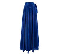 Long Flamenco Dance Wrap Skirt for Belly Tango Waltz Ballroom Latin Salsa Practice Performance