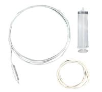 Long Flexible Feed Tube Cleaning Brush: The Thin Drain Hole Cleaning Tool Unlocked Drain, AC Drain Portable Hose F Proof