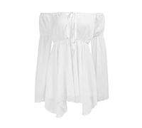 Long Formal Dress with Sleeves Womens 2025 Summer Casual Mini Dress Bohemian Sleeveless Ethnic Beach Women's Straight Gowns Formal Dresses V Neck Elegant Ruffles High Waist Sleeves White