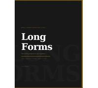 Long Forms: Ten writing projects in two registers
