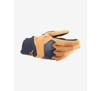 Long gloves Alpinestars A-SUPRA dark gold - S