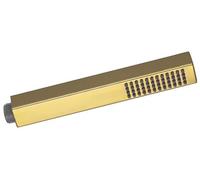 Long Gold Finishing Rectangle Shaped Shower Head Replacement Bathroom Handle