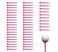 Long Golf Tees | Set of 50 Training Ball Tees, Practice Golf Tees | For Indoor, Outdoor, Lawn, Driving Range, Course, Garden, Gym and the