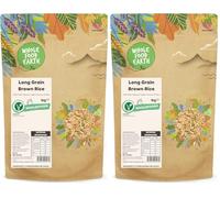 Long Grain Brown Rice 1kg (Pack of 2)