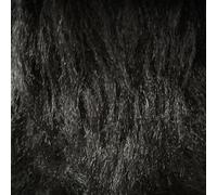 Long Haired Faux Fur Fabric Material - Black - Various Lengths - AC 356 / YF54 (1/2 Metre 150cm x 50cm)
