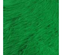 Long Haired Faux Fur Fabric Material - Emerald Green - Various Lengths - AC 356 / YF54 (1/2 Metre 150cm x 50cm)
