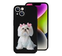 Long Haired Shih Tzu Printed Phone Case Slim Hard Cellphone Protective Cover Unisex Compatible with iPhone 14/14 Plus/14 Pro/14 Pro Max