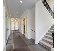 runrug Hallway Runner Rug - Non Slip - Hall Carpet Runner, Kitchen Rug Runner - Stain Resistant Dirt Stopper - Ideal for High Foot-Traffic Areas - 80cm Wide x 270cm Long - Aztec, Light Brown