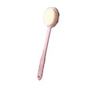 Long Handle Bath Brush, Double-Sided Back Cleaning Tool, Suitable for Bathroom, No Need to Ask Help When Taking A(Color1)