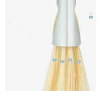 Long Handle Broom and Dustpan, Set for Home,Lobby, Shop, Garage,Schools,Church