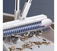 Long Handle Broom and Dustpan, Set for Home,Lobby, Shop, Garage,Schools,Church