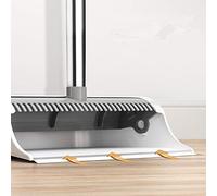 Long Handle Broom and Dustpan, Set for Home,Lobby, Shop, Garage,Schools,Church