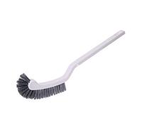 Long Handle Curved Toilet Cleaning Brush Corner For Rim Cleaner Toilet Brush And Bin Sets Chrome