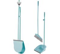 Long Handle Dustpan And Brush 2 Piece Sweeping Set Folding Cleaning Accessories
