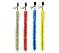 Long Handle Easy Reach Radiator Cleaning Bristle Brush Dust Duster Cleaner Flexible, Radiator Brush,with Bristles, for Better Cleaning 70cm