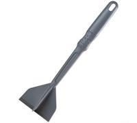 Long Handle Kitchen Stirrer Made Of Safe Pp Plastic For Nonstick Pots Featuring Ergonomic Grip In Black Shade(grey)